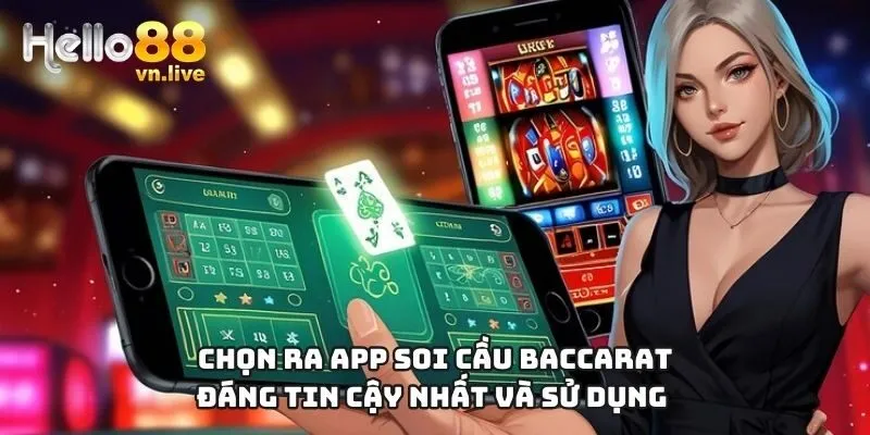 Chọn ra app soi cầu Baccarat đáng tin cậy nhất và sử dụng
