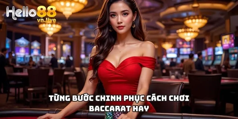 Từng bước chinh phục cách chơi Baccarat hay