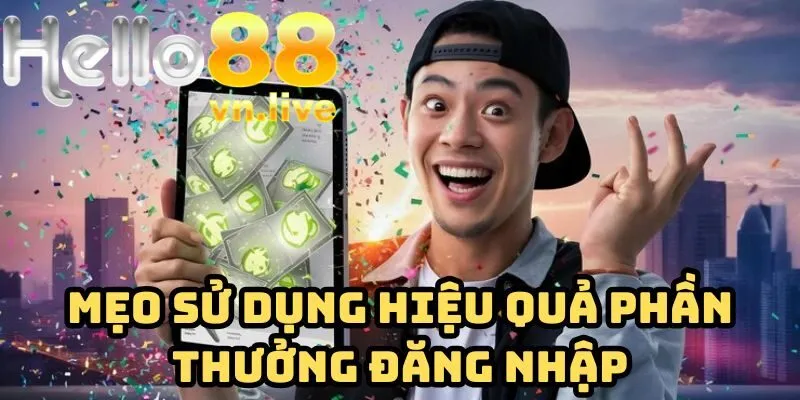 Mẹo sử dụng hiệu quả phần thưởng đăng nhập mà không cần bỏ vốn