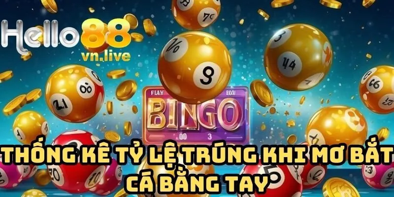 Thống kê tỷ lệ trúng khi mơ bắt cá bằng tay